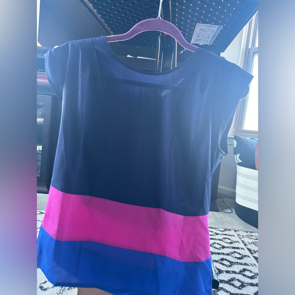 Shoulder cap blouse